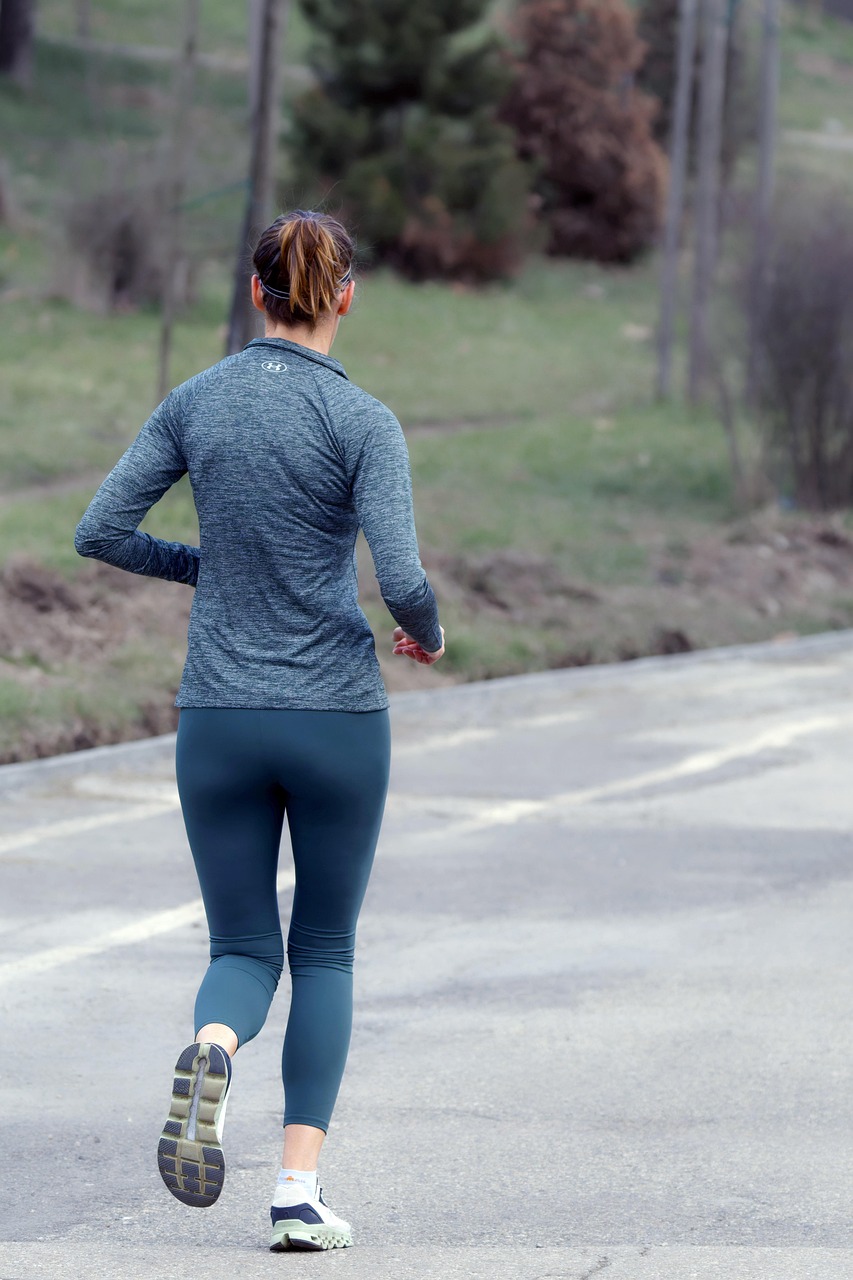 woman, athletic, running, jogging, alley, parka, naturally, winter, sports, healthy, lifestyle, running, running, running, running, running